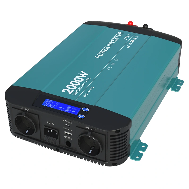 2000w Pure Sine Wave Inverter With Bypass Function HK2000PT